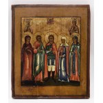 Icon - Archangel Michael, Saints