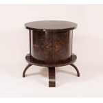 Art Deco Side Table and Bar