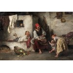 Zdzisław Jasiński (1863–1932), First Steps, 1887