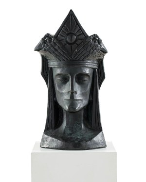 Bolesław Biegas (1877-1954), Król Słońce, 1910-1911 (odlew z 2013 roku)