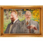 Jacek Malczewski (1854–1929), In the Fall. Double Portrait, ca. 1906