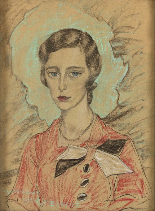 Stanisław Ignacy Witkiewicz (1885-1939) (Witkacy), Portret Haliny Englisch, 1933