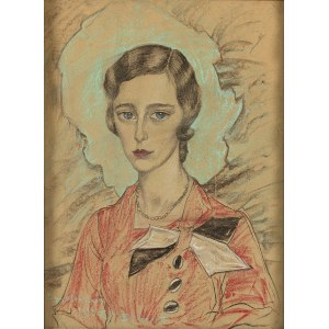 Stanisław Ignacy Witkiewicz (1885-1939) (Witkacy), Portret Haliny Englisch, 1933