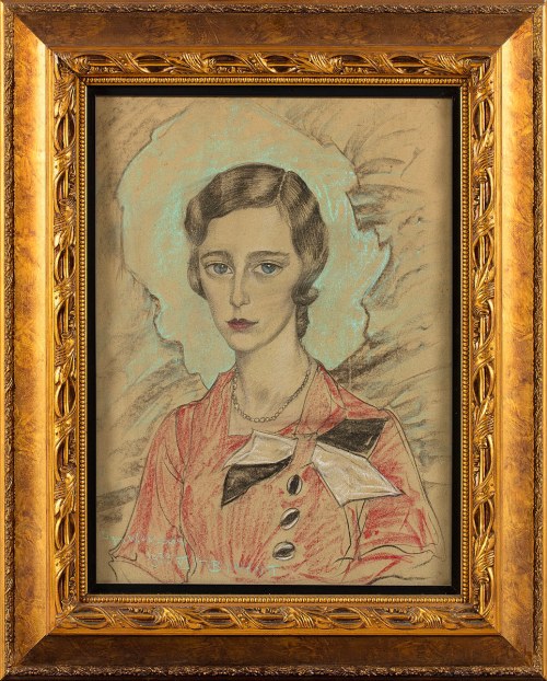 Stanisław Ignacy Witkiewicz (1885-1939) (Witkacy), Portret Haliny Englisch, 1933