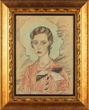 Stanisław Ignacy Witkiewicz (1885-1939) (Witkacy), Portret Haliny Englisch, 1933