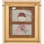 Włodzimierz Terlikowski (1873-1951), Rose in un vaso, 1920 / Peonie rosa, 1920 (dipinto bifacciale)