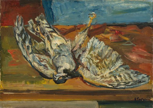 Henryk Epstein (1890-1944), Martwa natura z ptakiem