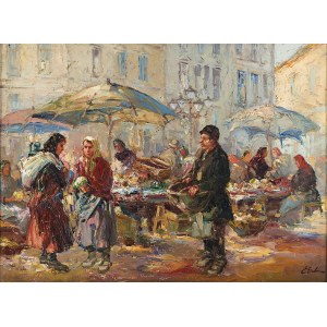 Erno Erb (1878-1943), Rynek we Lwowie