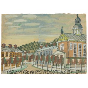 Nikifor Krynicki (1895–1968), Przemysl Carmelite Monastery, ca. 1960