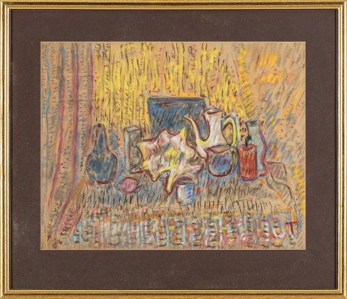 Wacław Taranczewski (1903-1987), Martwa natura z muszlą, lata 60. XX w.