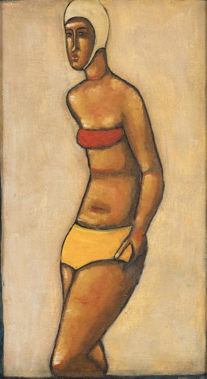 Jerzy Nowosielski (1923-2011), Pływaczka, 1954