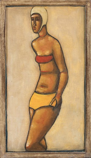 Jerzy Nowosielski (1923-2011), Pływaczka, 1954