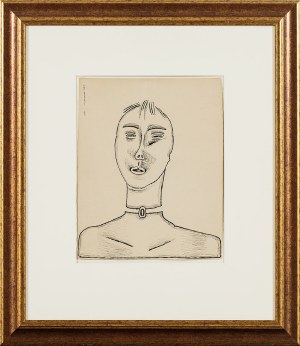 Jerzy Nowosielski (1923-2011), Portret, 1975