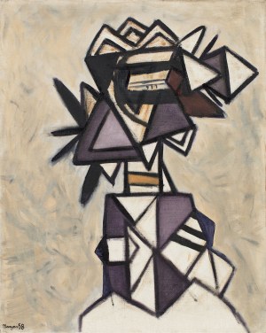 Pinchas Burnstein (1927-1977) (Maryan), Figura, 1958