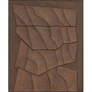 Roman Owidzki (1912-2009), Warstwy Nr 1, 1968