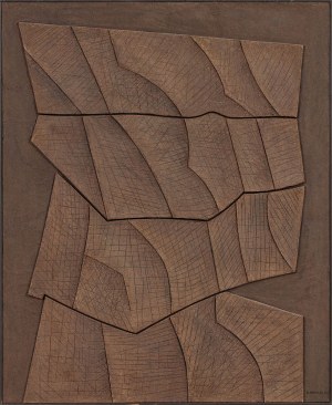 Roman Owidzki (1912-2009), Warstwy Nr 1, 1968