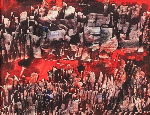 Alfred Lenica (1899-1977), Bez tytułu, ok. 1960