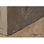 Wojciech Fangor (1922-2015), Kopia obrazu Pabla Picassa Acrobate à la Boule [Akrobatka na kuli], 1954