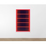 Richard Anuszkiewicz (1930–2020), „Reflections V – Red Line“, 1979
