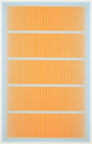 Richard Anuszkiewicz (1930-2020), Reflections V - Grey Line, 1979