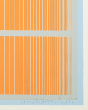 Richard Anuszkiewicz (1930-2020), Reflections V - Grey Line, 1979