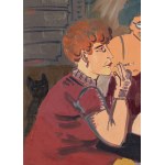 Edward Dwurnik (1943–2018), "Biurwy" from the "Athletes" series, 1983