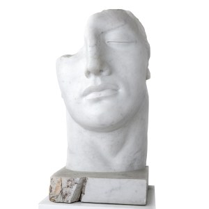 Igor Mitoraj (1944–2014), Weißer Traum, 2002 (Sonno bianco)