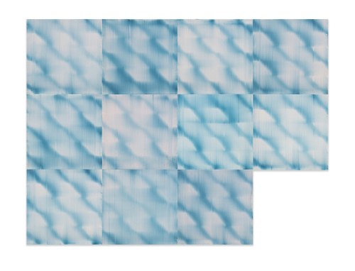 Rafał Bujnowski (ur. 1974), Bez tytułu (Enamel Blue), 2005
