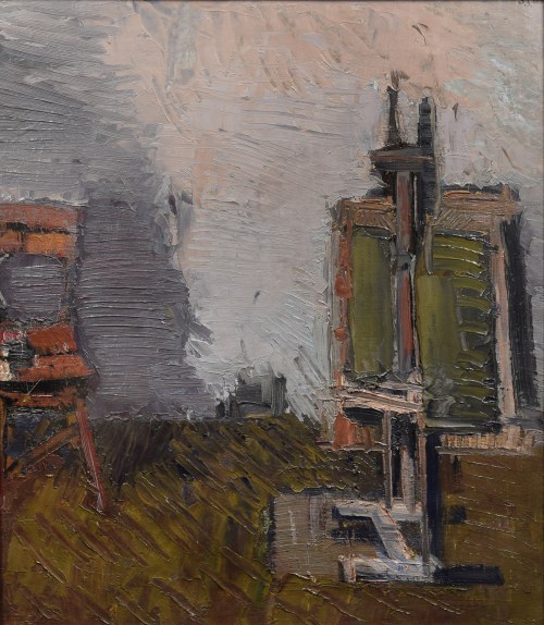Jacek SIENICKI (1928-2000), Wnętrze, 1965