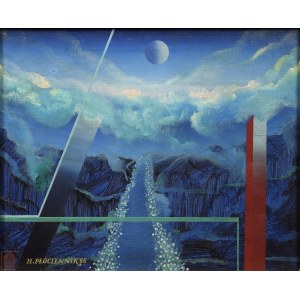 Henryk PŁÓCIENNIK (1933–2020), Fantastic Landscape, 1986