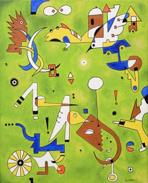 W. JAWICZ [Jacek WRÓBLEWSKI] (ur. 1945), Fajka, 2026
