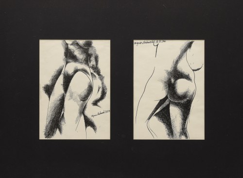 Zbigniew MAKOWSKI (1930-2019), Akty - dyptyk, 1966