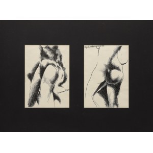 Zbigniew MAKOWSKI (1930–2019), Nudes—diptych, 1966
