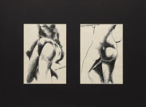 Zbigniew MAKOWSKI (1930-2019), Akty - dyptyk, 1966