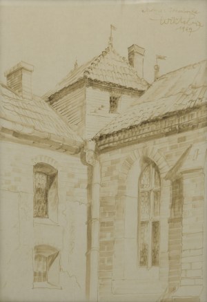 Wiktor ZIN (1925-2007), Motyw z Fromborka, 1969