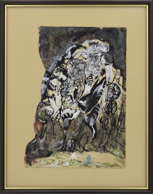 Zdzisław LACHUR (1920-2007), Scena religijna