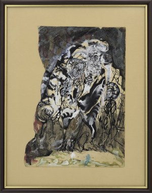 Zdzisław LACHUR (1920-2007), Scena religijna