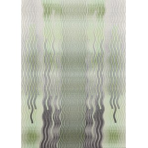 Zuzanna Wójcik (b. 1994), Green - Grey from the series Woven waves, 2026