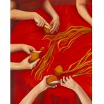 Alicja Biała (b. 1993, Poznań), Six Women Crying, 2024