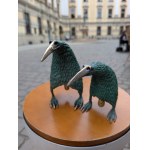 Józef Polewka (b. 1965), Smaller Humpback Kiwis, 16 cm tall, 2025