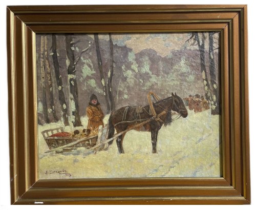 SETKOWICZ ADAM - PRZERWA W POLOWANIU 1903