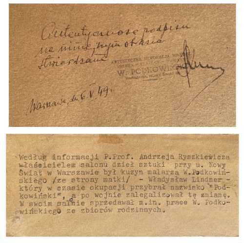 PODKOWIŃSKI WŁADYSŁAW - SZAŁ (NAŚLADOWCA) XIX-XX w.