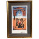 DALI SALVADOR - LA DÉMATÉRIALISATION DE LA STATUE, 1980, LITHOGRAPHIE