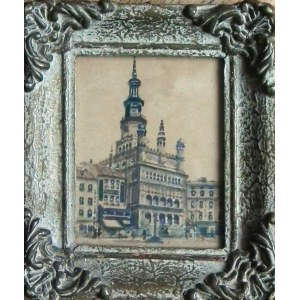 Marian Puchalski (1912–1970), Poznań City Hall on the Market Square, 1939