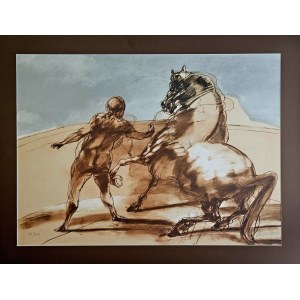 Claude Weisbuch (1927–2014), Taming the Steed, 1970s