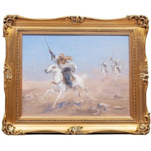 Czesław (I. Zygmuntowicz) Wasilewski (1875–1947), Arabs in the Desert,