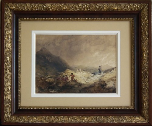 Aleksander Orłowski(1777Warszawa-1832 Petersburg),Scena kolonialna,ok.1806