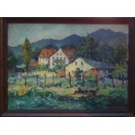 Eugeniusz Dzierżencki (1905–1990), Landscape from Oliwa