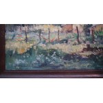 Eugeniusz Dzierżencki (1905–1990), Landscape from Oliwa