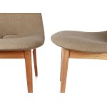 designed by Hanna LACHERT (1927–2021), “Muszla” Chair Set, ŁAD Cooperative of Visual Artists